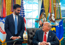 Donald Trump recibe a Zohran Mamdani, alcalde de Nueva York, durante un encuentro en el Despacho Oval de la Casa Blanca, en Washington | Evan Vucci (AP)
