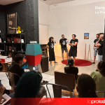 La Distribuidora acogió el nacimiento público de un colectivo que reivindica el legado de Antoñete Gálvez y el cantonalismo murciano | Foto.- Dominic D. Skerrett