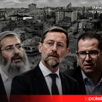 Israel rechaza investigar a tres figuras públicas denunciadas por incitación al genocidio en Gaza De izquierda a derecha, el rabino Eliyahu Mali, el exdiputado Moshe Feiglin y el periodista David Mizrahy Verthaim.