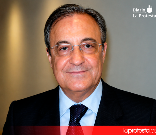 El Real Madrid acumula 1.870 millones de euros en ayudas y ventajas públicas, cuatro veces más que el Barça y cinco que el Atlético Florentino Pérez, presidente del Real Madrid | Foto: FDV, vía Wikimedia Commons