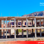 Viviendas promovidas por SUVILOR en La Paca, abandonadas y vandalizadas tras el fracaso de la promoción urbanística | Foto: IU-Verdes Lorca.