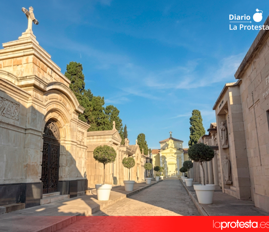 Imagen de archivo del Cementerio de Almendricos, en Lorca.