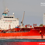 El comercio con Israel en la Región de Murcia continúa casi un año después del decreto del Gobierno El buque Chemical Traveller, en una imagen publicada por VesselFinder.