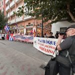 La solidaridad con Cuba vuelve a las calles de Murcia antes del concierto de Silvio Rodríguez
