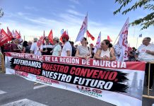 El metal de la Región de Murcia irá a la huelga indefinida desde esta medianoche tras fracasar la negociación del convenio