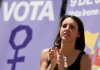 Silvia Intxaurrondo deja en evidencia las justificaciones de Irene Montero por pactar con Rufián antes de las primarias de Podemos Irene Montero durante su intervención en un mitin de campaña para las elecciones europeas. EFE/ Biel Aliño/ Archivo