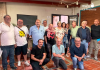 Representantes de sindicatos, movimientos sociales y organizaciones políticas durante el encuentro celebrado esta tarde para coordinar acciones y sumar apoyos a la convocatoria del 11 de noviembre | Foto.- Dominic D. Skerrett