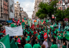 Imagen de archivo de una manifestación por la educación pública en Madrid.