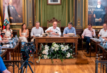 Ecologistas en Acción exige paralizar la modificación del Plan General de Mazarrón por escamotear su impacto real sobre más de 31.000 hectáreas y abrir la puerta a industrias peligrosas Imagen de archivo del Pleno del Ayuntamiento de Mazarrón, presidido por el alcalde, Ginés Campillo Méndez, de Unión Independiente de Mazarrón (UIDM), que gobierna el municipio en coalición con el PSOE.