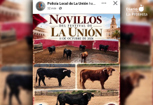 Captura de pantalla de la cuenta oficial de la Policía Local de La Unión | Facebook