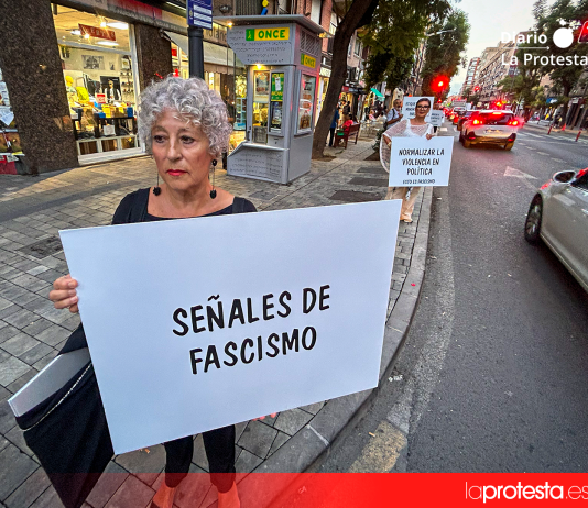 Una imagen de la intervención realizada este martes en las calles del barrio murciano del Carmen | Foto.- Dominic D. Skerrett