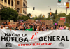 Una marea masiva por la vivienda toma Murcia y enciende la mecha hacia la huelga general al grito de «¡Vamos a acabar con el negocio de la vivienda!» Manifestantes avanzan por el centro de Murcia durante la marcha convocada por el Sindicato de Vivienda y la PAH, con el Palacio de San Esteban como destino final de una jornada marcada por las reivindicaciones contra la especulación inmobiliaria | Fotog: Dominic D. Skerrett.