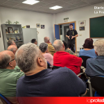 Molina de Segura constituye una comisión de apoyo a la huelga general del 11N para unir las luchas por la vivienda y el trabajo digno Representantes sindicales, vecinales y de colectivos sociales se reúnen en el CEIP El Jardín de Molina de Segura para coordinar el apoyo a la huelga del 11N | Foto.- José Coy